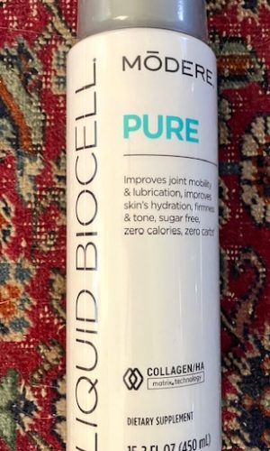 Pure, by Modere, liquid biocell supplement for joints, skin and hair.