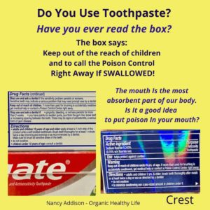 The importance of Great Dental Health, by Nancy Addison, Organic Healthy life,