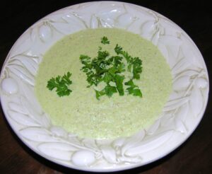 Cucumber Soup Recipe - Gluten-free & Plant-based, by Nancy Addison, organic healthy life
